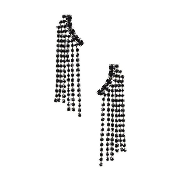 8 Other Reasons Jewelry - 8 Other Reasons Audrey Earrings Black Womens Size OS